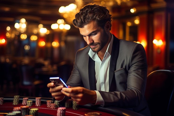 Antarmuka Pretty Gaming Live Blackjack di gempa777 dengan dealer langsung dan area taruhan